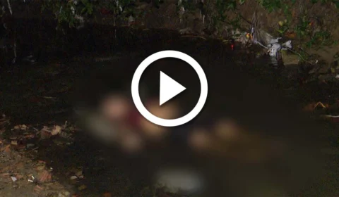 VÍDEO: homem é perseguido e morto em córrego na Zona Centro-Oeste de Manaus