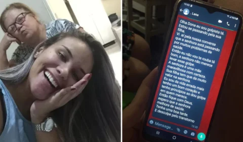 Mensagem de criminoso que ficou com dó de aplicar golpe em idosa em SP viraliza nas redes sociais