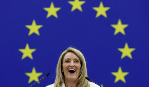 Conservadora maltesa Roberta Metsola é eleita nova presidente do Parlamento Europeu