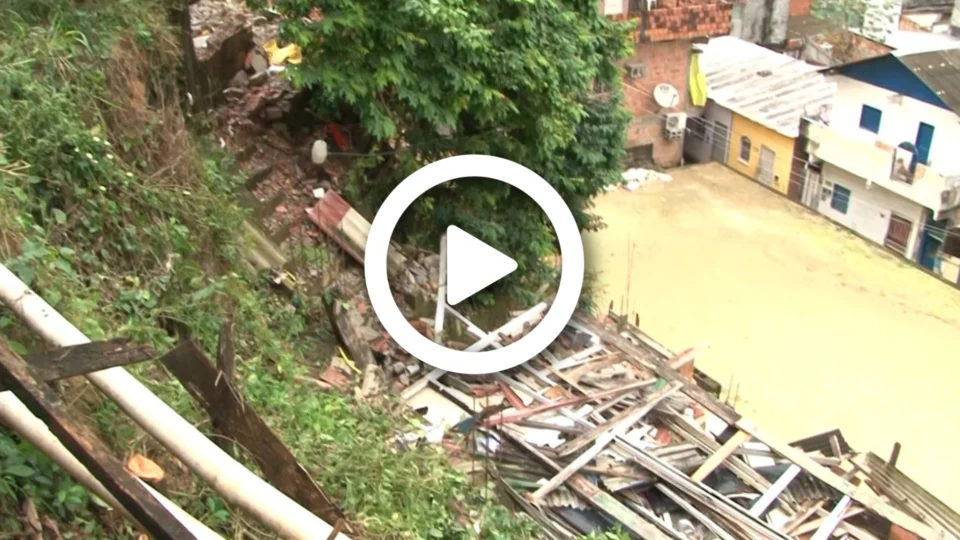VÍDEO: mais de 70 mil pessoas de Manaus vivem em imóveis com alto risco de desabamento