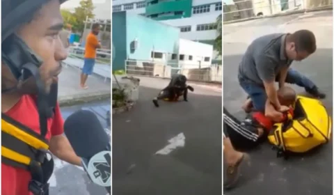 Entregador agredido em Manaus recebe solidariedade de famosos e ajuda de empresário