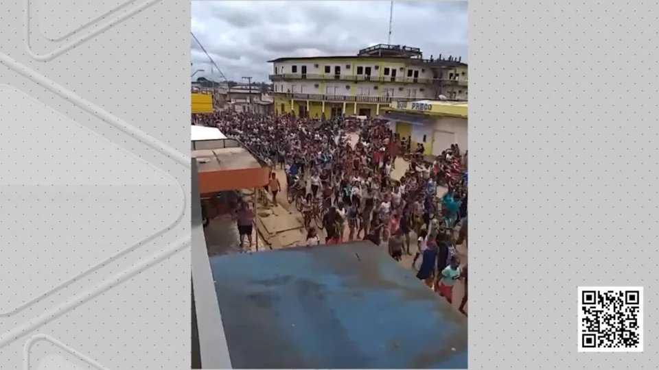 VÍDEO: velório e enterro da menina Mirela é marcado por revolta e comoção em Eirunepé, no AM