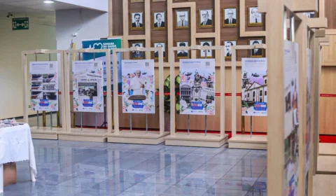 Hall da Aleam recebe exposição ‘Faces da Nossa História’