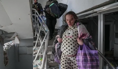Três pessoas, incluindo uma criança, morreram no ataque a maternidade em Mariupol, na Ucrânia
