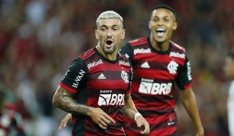 Flamengo passeia e goleia Bangu por 6 a 0 pelo Campeonato Carioca na volta ao Maracanã