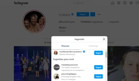 Para homenagear Marília Mendonça, Maiara segue apenas a cantora no Instagram