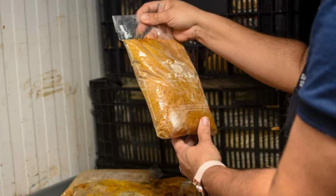 Frigorífico é autuado por armazenamento irregular de 1,5 tonelada de polpa de fruta, no Centro de Manaus