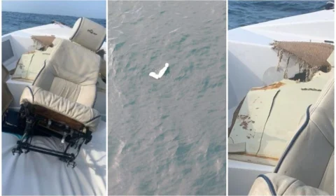 Corpo e destroços são encontrados no mar na área do acidente de avião em Ubatuba, São Paulo