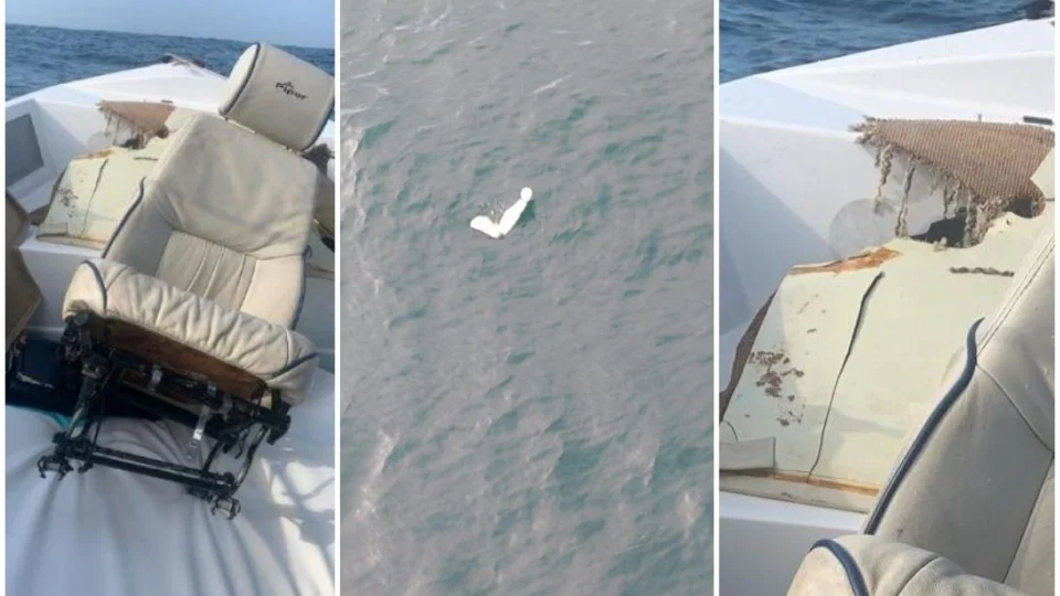 Corpo e destroços são encontrados no mar na área do acidente de avião em Ubatuba, São Paulo