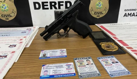 Em Manaus, homem é preso por falsificação de documento público e falsa identidade
