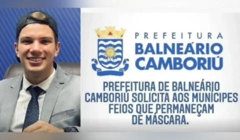 Vereador de SC diz que pessoas feias devem continuar usando máscaras