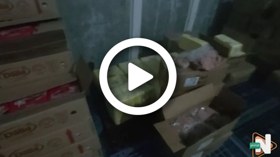 VÍDEO: Presuntos, queijos e peitos de peru fora de validade são apreendidos em comércio clandestino na Zona Oeste de Manaus