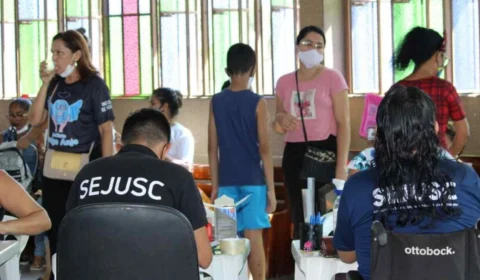 Ação itinerante realiza cadastro de carteiras para Pessoas com Deficiência, em Manaus