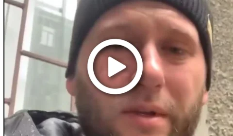 VÍDEO: míssil atinge prédio na Ucrânia enquanto homem gravava vídeo