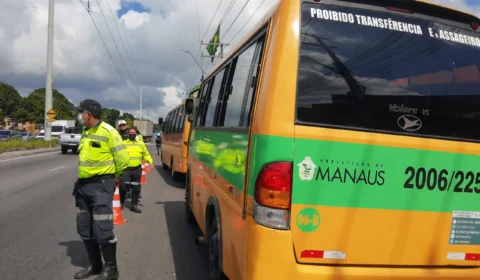 Ação integrada fiscaliza transporte alternativo na Zona Leste de Manaus