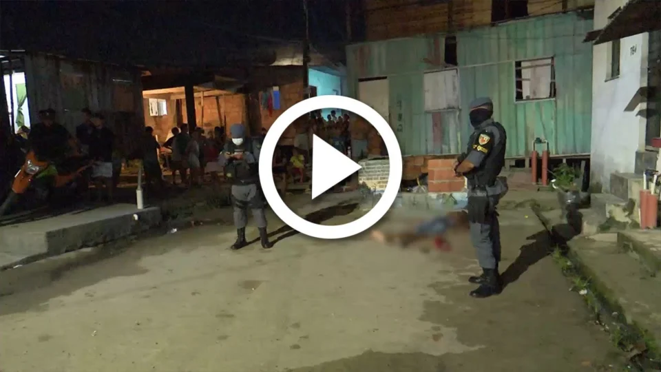 VÍDEO: homem é assassinado no desembarque de carro de aplicativo em Manaus