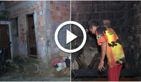 VÍDEO: incêndio destrói parte de casa na Zona Oeste de Manaus