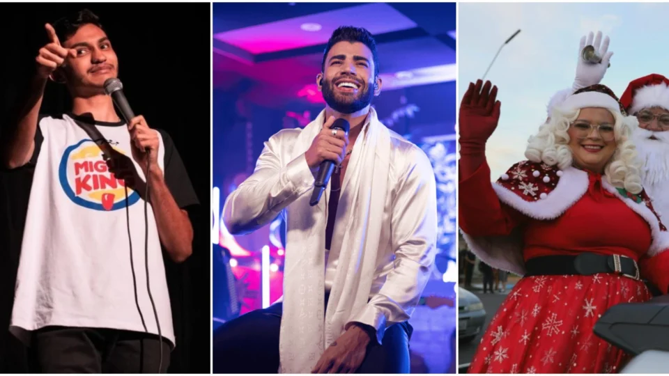 De programação natalina ao show de Gusttavo Lima, veja o que vai rolar neste fim de semana em Manaus