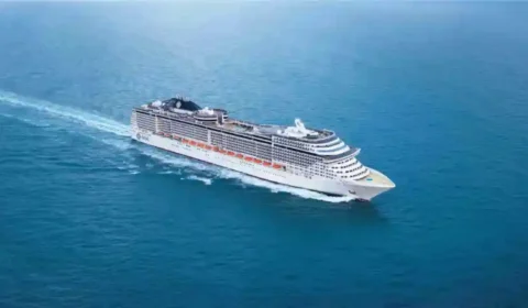 Com cerca de 20 casos de Covid, navio MSC Preziosa chega ao Rio de Janeiro