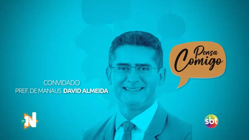 VÍDEO: veja como foi programa ‘Pensa Comigo’ com participação do prefeito de Manaus, David Almeida