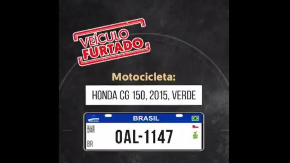VÍDEO:  Veja a lista de placas de veículos roubados no Amazonas