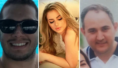 Casal suspeito da morte do sargento Lucas Ramon se entrega na DEHS, em Manaus