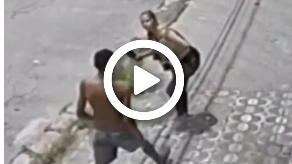 VÍDEO: professora usa sapato como ‘arma’ contra assaltante no  litoral de São Paulo