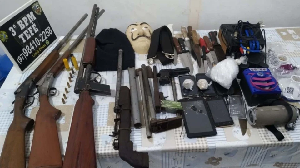 Mais de 30 pessoas foram presas em flagrante no interior do Amazonas