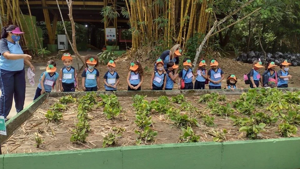 Mais de 200 estudantes participam do Dia da Árvore, no Parque do Mindu