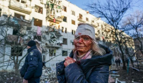 FOTOS: veja imagens da invasão russa em cidades da Ucrânia
