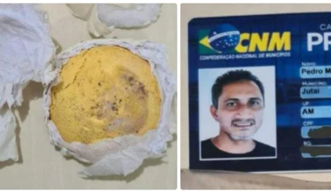 Com destino a Manaus, prefeito de Jutaí é preso com ouro avaliado em torno de R$ 80 mil reais