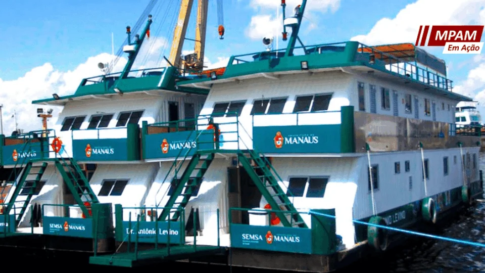 Unidades de saúde fluviais do AM são alvos de investigações da Justiça