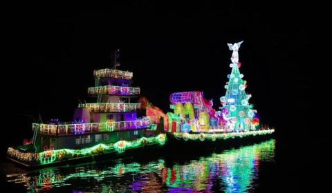 Presépio flutuante irá visitar nesta quinta-feira as comunidades do Aruarú e Cueiras