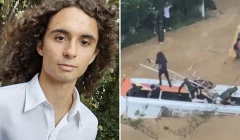 Corpo de estudante que desapareceu em ônibus levado por temporal em Petrópolis-RJ é identificado pela família