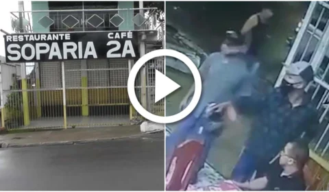 VÍDEO: soparia é assaltada por dupla na Zona Leste de Manaus