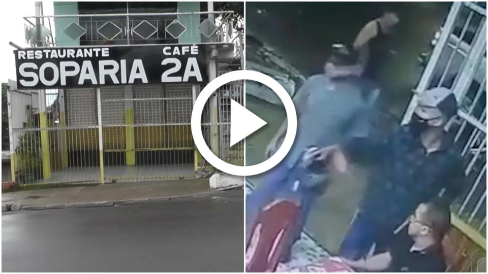 VÍDEO: soparia é assaltada por dupla na Zona Leste de Manaus