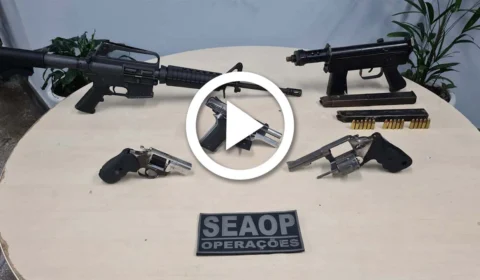 VÍDEO: operação da SSP-AM apreende fuzil na Zona Leste de Manaus