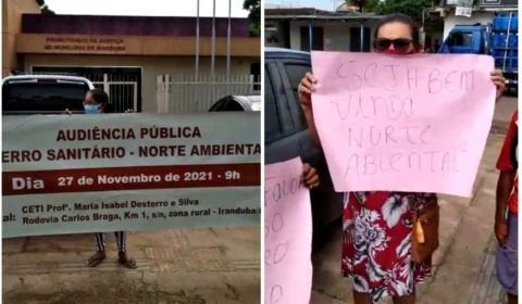 Em Iranduba, moradores a favor de aterro sanitário denunciam reunião a portas fechadas no MP-AM
