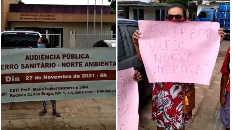 Em Iranduba, moradores a favor de aterro sanitário denunciam reunião a portas fechadas no MP-AM