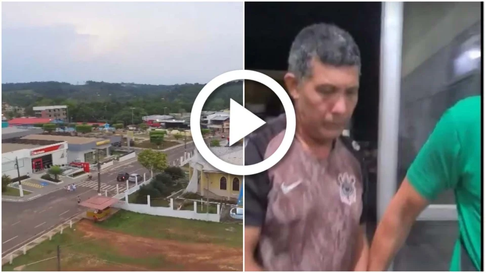 VÍDEO: funcionário público é preso suspeito de estuprar crianças em Presidente Figueiredo, no AM
