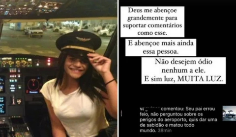 Filha de piloto do avião de Marília Mendonça sofre ataques na web