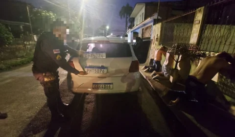 Trio que assaltava residências na madrugada é preso em Manaus; veja vídeo