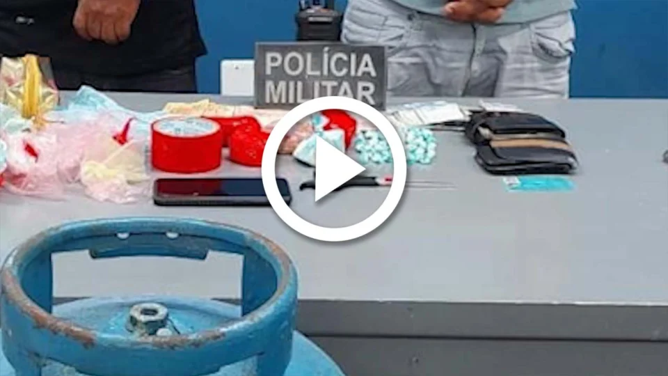 VÍDEO: dupla é presa por tráfico de drogas em Tabatinga-AM