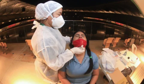 Testes da Covid-19 já iniciaram em pessoas que participarão do evento na Arena da Amazônia