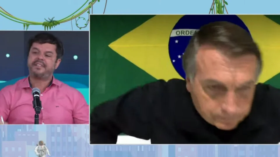 Bolsonaro se altera e abandona entrevista ao ser questionado sobre rachadinha; veja vídeo