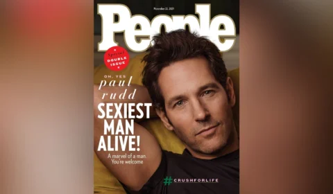 Ator que interpreta ‘Homem-Formiga’, Paul Rudd, é eleito o homem mais sexy do mundo