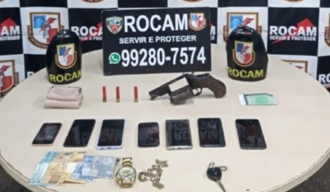 Quatro homens são presos por assaltos em Manaus