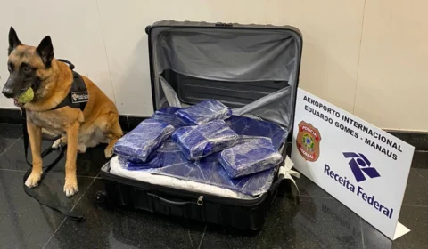 Jovem de 21 anos é preso com mais de 4kg de drogas no Aeroporto de Manaus