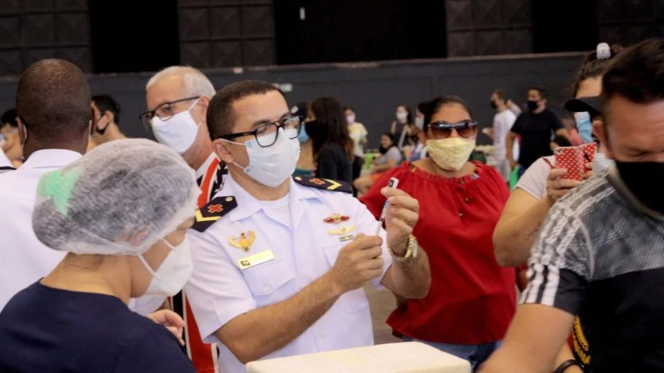 Arena da Amazônia será mais um ponto de vacinação para  adolescentes de 12 a 17 anos