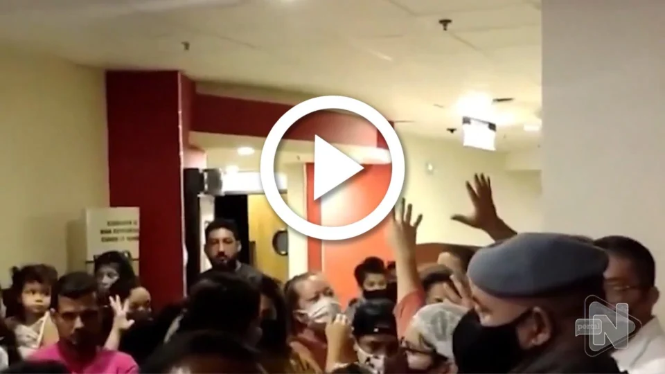 VÍDEO: em Manaus, apagão durante filme do Homem-Aranha em cinema gera transtorno